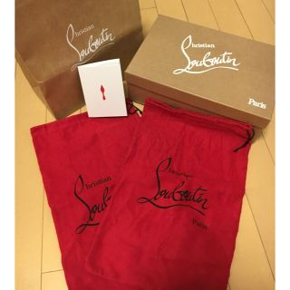 クリスチャンルブタン(Christian Louboutin)のクリスチャン ルブタン パンプス 箱 保存袋 ショッパー セット(ハイヒール/パンプス)