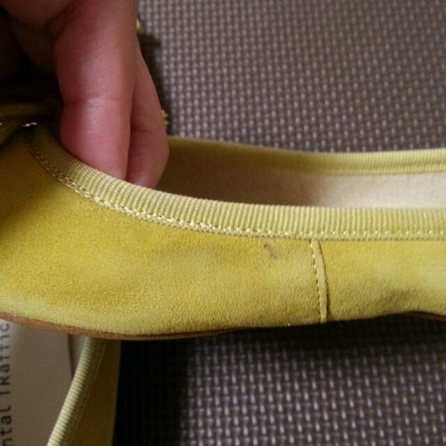 ORiental TRaffic(オリエンタルトラフィック)の【送料込み！】本革バレエパンプス レディースの靴/シューズ(ハイヒール/パンプス)の商品写真