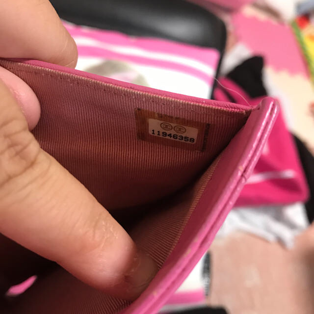 CHANEL(シャネル)のCHANEL♡ピンクマトラッセ長財布ここあ様 メンズのファッション小物(長財布)の商品写真
