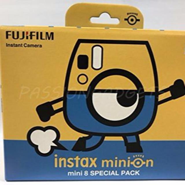 チェキ” instax mini 8 ミニオン スマホ/家電/カメラのカメラ(フィルムカメラ)の商品写真