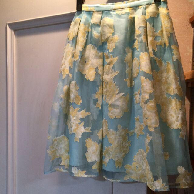 MERCURYDUO(マーキュリーデュオ)の2014ss オーガンジースカート✨ レディースのスカート(ひざ丈スカート)の商品写真