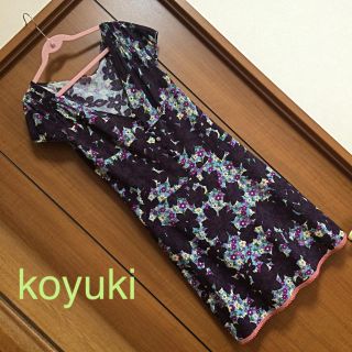 ケイタマルヤマ(KEITA MARUYAMA TOKYO PARIS)のレア❣️美品 koyuki ワンピース(ひざ丈ワンピース)