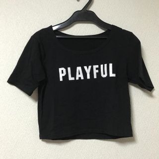 ウィゴー(WEGO)のショート丈Ｔシャツ(Tシャツ(半袖/袖なし))