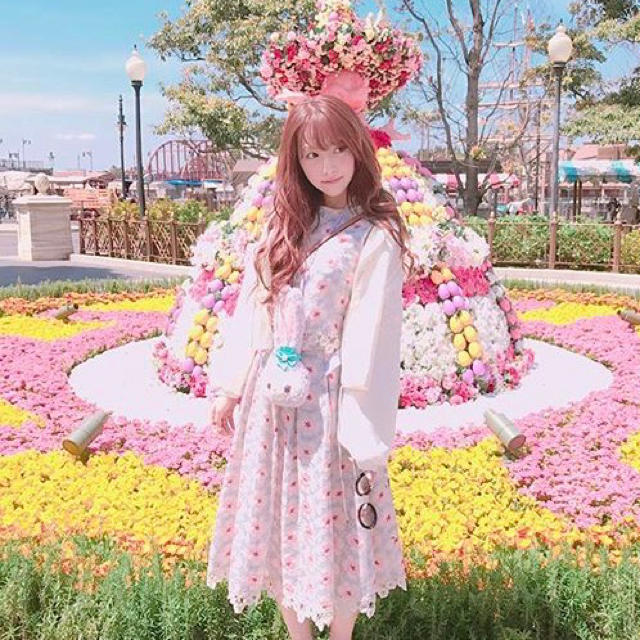 本日最終値下げ☆リリーブラウン お花刺繍セットアップ♡ 本日最終値下げ☆リリーブラウン お花刺繍セットアップ♡