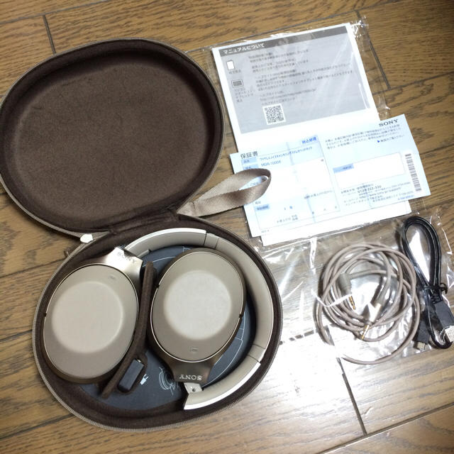 ヘッドフォン/イヤフォン送料無料 SONY MDR-1000X ワイヤレスヘッドホン