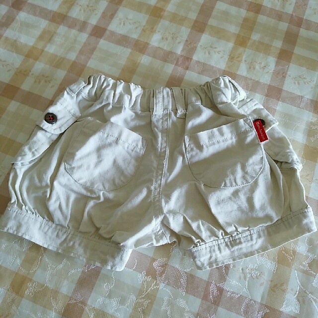 mou jon jon(ムージョンジョン)のムージョンジョン　白パンツ キッズ/ベビー/マタニティのベビー服(~85cm)(パンツ)の商品写真