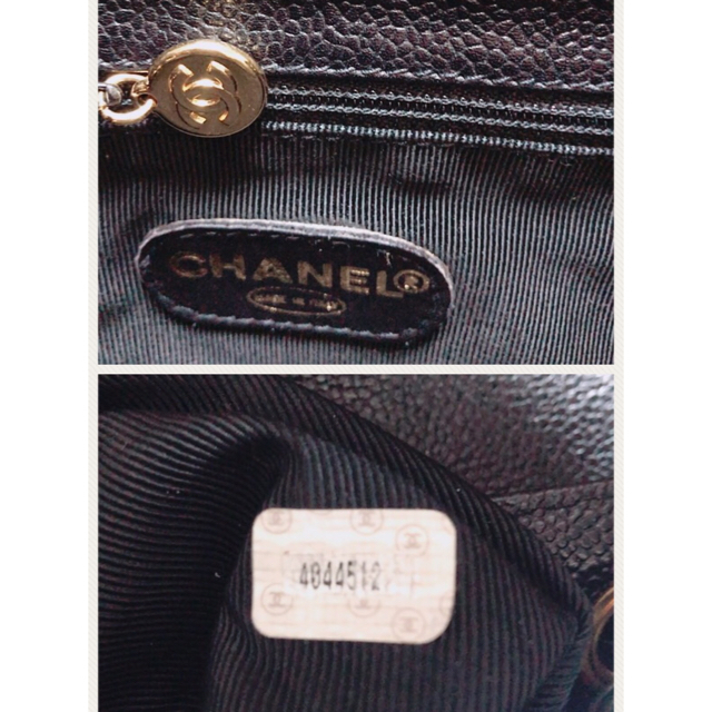 CHANEL(シャネル)の正規品CHANEL  キャビアスキンリュック レディースのバッグ(リュック/バックパック)の商品写真