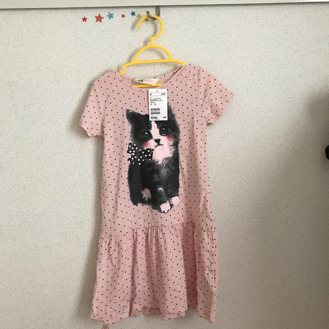 H&M(エイチアンドエム)の新品未使用♡H&M  110 キッズ/ベビー/マタニティのキッズ服女の子用(90cm~)(ワンピース)の商品写真