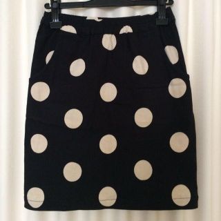 ドットアンドストライプスチャイルドウーマン(Dot&Stripes CHILDWOMAN)のDot&Stripes ドットスカート(ひざ丈スカート)