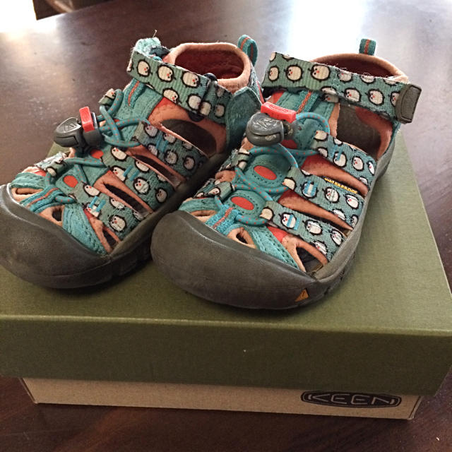 KEEN - KEENニューポートキッズ【18cm】箱無しの通販 by KUMA's shop ...