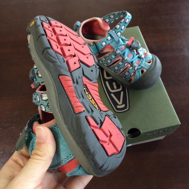 KEEN - KEENニューポートキッズ【18cm】箱無しの通販 by KUMA's shop ...