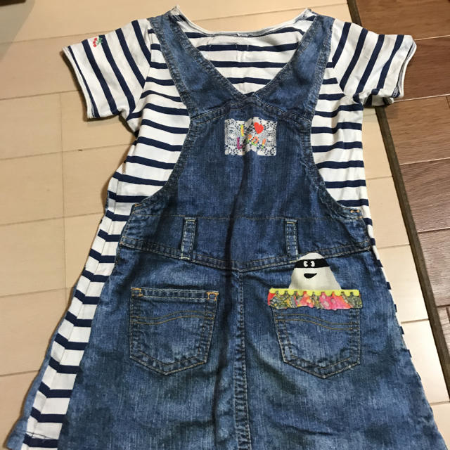 Lee(リー)の110 ワンピース キッズ/ベビー/マタニティのキッズ服女の子用(90cm~)(ワンピース)の商品写真