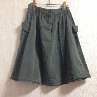 ザラ(ZARA)のZARA＊used加工のスカート(ひざ丈スカート)