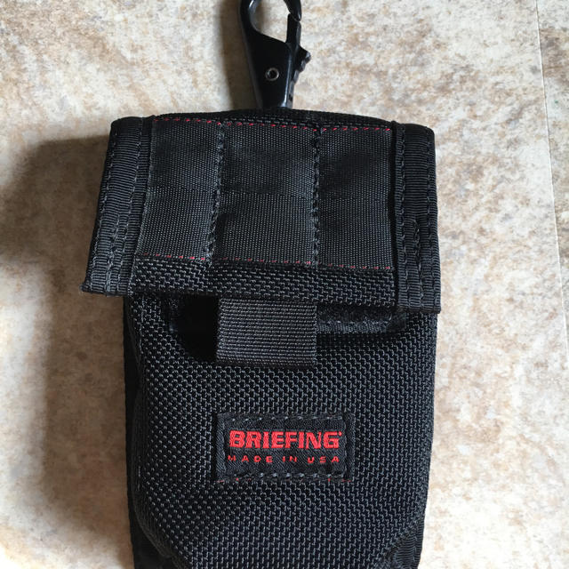 BRIEFING(ブリーフィング)のBRIEFING made in USA PP-4 美品！ミニストラップポーチ メンズのバッグ(バッグパック/リュック)の商品写真