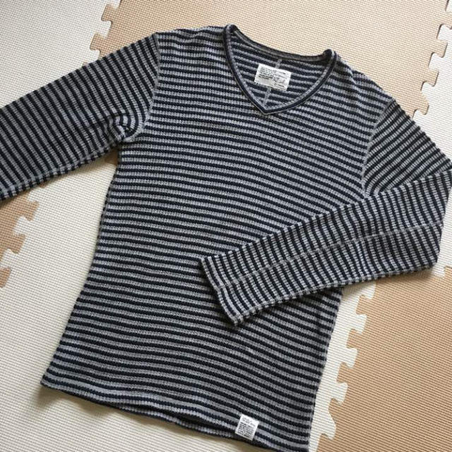 AZUL by moussy(アズールバイマウジー)のAZUL：ボーダートップス メンズのトップス(Tシャツ/カットソー(七分/長袖))の商品写真