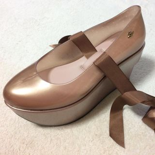 ヴィヴィアンウエストウッド(Vivienne Westwood)のVivienne Westwood x melissa ロッキンホースバレリーナ(バレエシューズ)