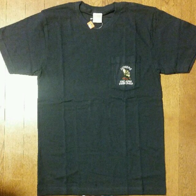Supreme(シュプリーム)の新品 Supreme15aw King Alpha Pocket Teeネイビー メンズのトップス(Tシャツ/カットソー(半袖/袖なし))の商品写真