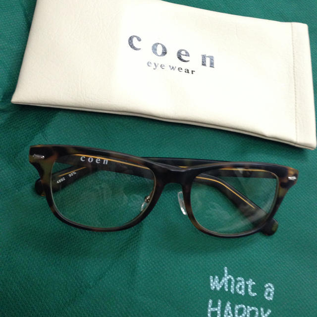 coen(コーエン)のcoen お洒落ダテメガネ レディースのファッション小物(サングラス/メガネ)の商品写真