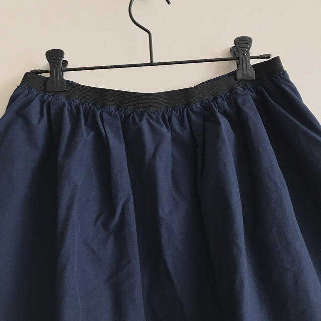 MUJI (無印良品)(ムジルシリョウヒン)の無印良品 フレアスカート Mサイズ レディースのスカート(ひざ丈スカート)の商品写真