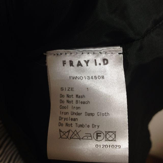 FRAY I.D(フレイアイディー)のシルクメモリーコンビワンピース レディースのワンピース(ミニワンピース)の商品写真