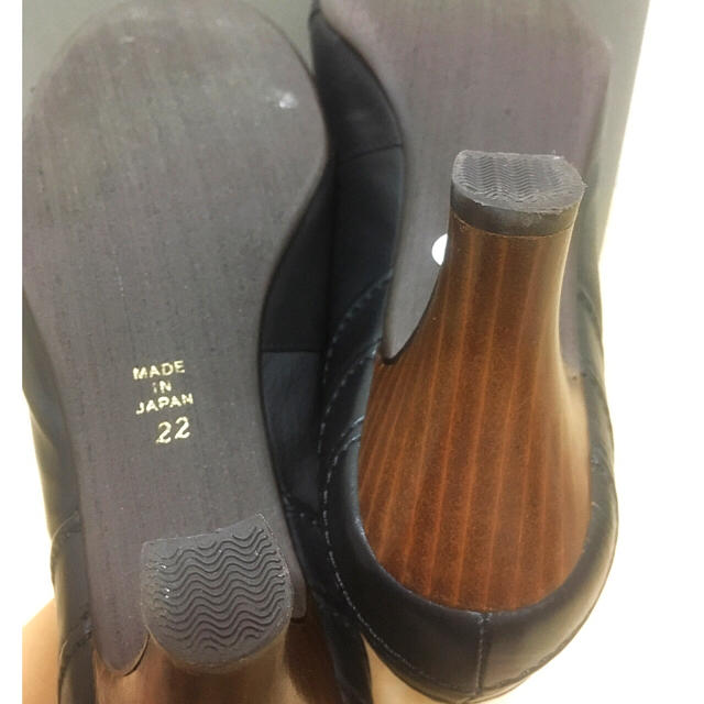 TOMORROWLAND(トゥモローランド)の【kei様専用】アトリエブルージュ パンプス 黒 22㎝ レディースの靴/シューズ(ハイヒール/パンプス)の商品写真
