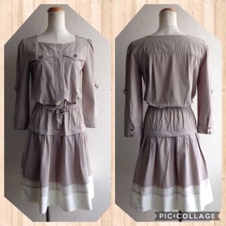 ボディドレッシングデラックス(BODY DRESSING Deluxe)の美品♪セットアップ風ワンピース(ひざ丈ワンピース)