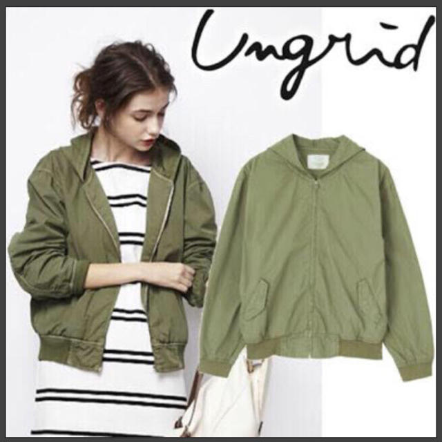 Ungrid(アングリッド)の⭐️ungrid   ナイロンブルゾン⭐️ レディースのジャケット/アウター(ブルゾン)の商品写真