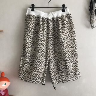 《リセット様専用》ヒョウ柄スウェットハーフパンツ(ハーフパンツ)