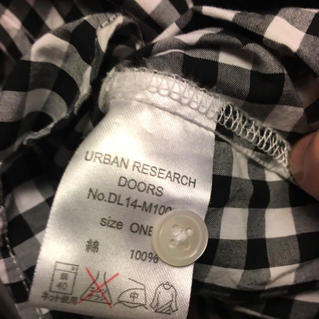 URBAN RESEARCH(アーバンリサーチ)のアーバンリサーチDOORS  半袖ワイドタックシャツ レディースのトップス(シャツ/ブラウス(半袖/袖なし))の商品写真