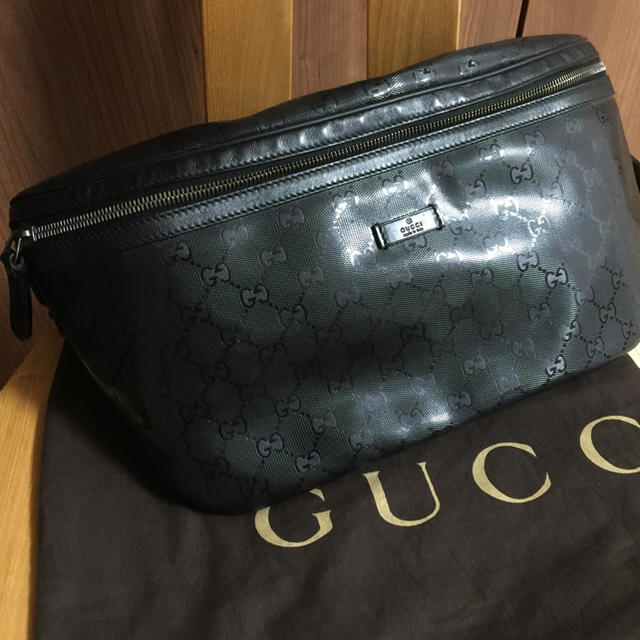 Gucci(グッチ)のりん様専用正規 美品 グッチ インプリメ ショルダーウエストポーチ ボディバッグ メンズのバッグ(ボディーバッグ)の商品写真