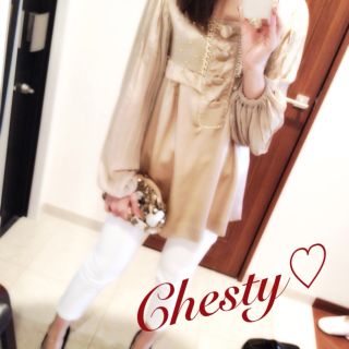 チェスティ(Chesty)のchesty★シルク100%チュニック(チュニック)