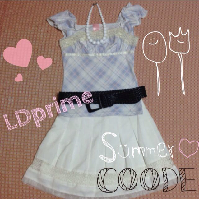 LD prime(エルディープライム)の♡LD prime トップス♡ レディースのトップス(シャツ/ブラウス(半袖/袖なし))の商品写真