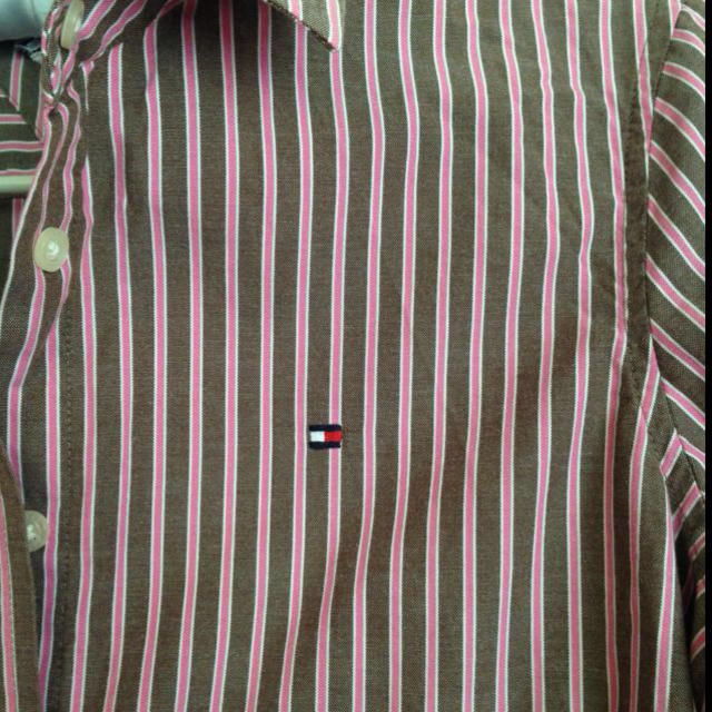 TOMMY HILFIGER(トミーヒルフィガー)のトミーヒルフィガー★シャツ レディースのトップス(シャツ/ブラウス(長袖/七分))の商品写真
