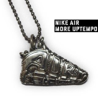 ナイキ(NIKE)のAIR MORE UPTEMPO ペンダント シルバー製 Silver 92(ネックレス)