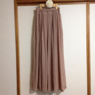 マーキュリーデュオ(MERCURYDUO)のシフォンマキシスカート♡(ロングスカート)