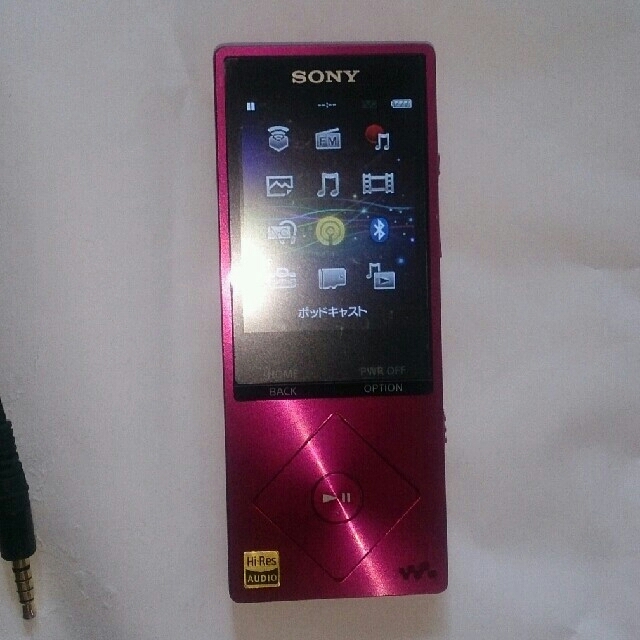 美品ｹｰｽ付SONY WALKMAN NW-A25 16GBﾎﾞﾙﾄﾞｰﾋﾟﾝｸ