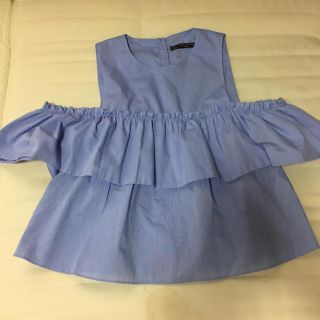 ザラ(ZARA)のZARA♡ノースリーブトップス(+ネックレス)(カットソー(半袖/袖なし))