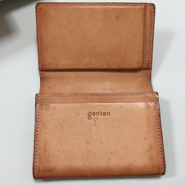 genten 名刺入れ レディースのファッション小物(名刺入れ/定期入れ)の商品写真