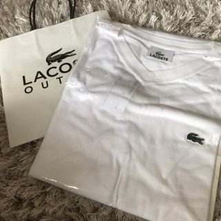 ラコステ(LACOSTE)のLACOSTE 白T(Tシャツ/カットソー(半袖/袖なし))