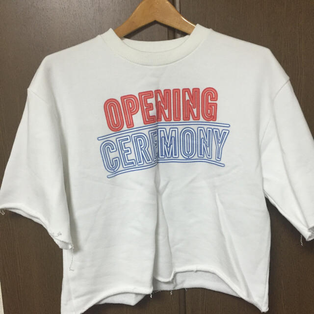 OPENING CEREMONY(オープニングセレモニー)のopening ceremony スウェットカットソー  オープニングセレモニー メンズのトップス(Tシャツ/カットソー(半袖/袖なし))の商品写真