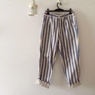 ダブルクローゼット(w closet)のW closet ストライプパンツ(カジュアルパンツ)