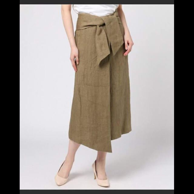Plage(プラージュ)のplage  リネンスカート レディースのスカート(ロングスカート)の商品写真
