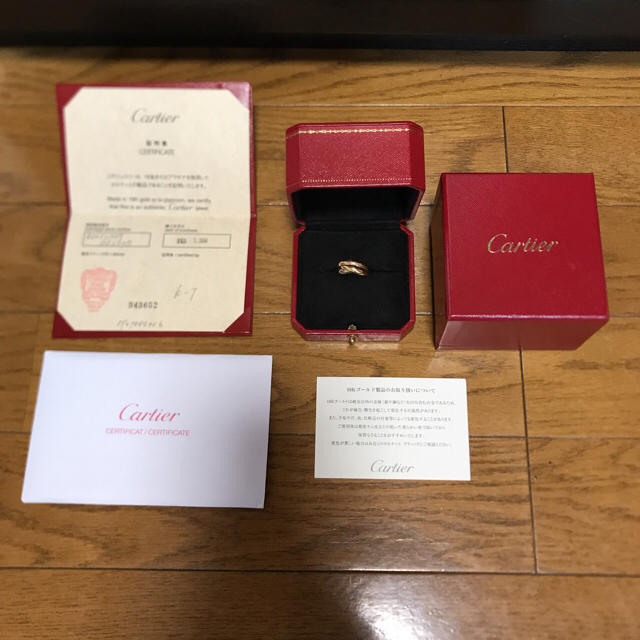 Cartier(カルティエ)のPanther様専用ページ・カルティエ・トリニティ 49号 レディースのアクセサリー(リング(指輪))の商品写真