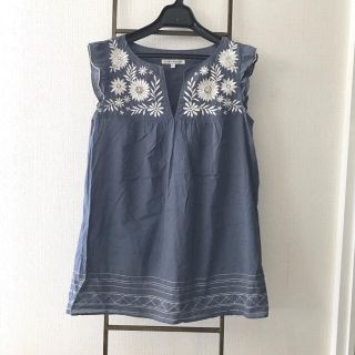 ローラアシュレイ(LAURA ASHLEY)のローラアシュレイ 刺繍ブラウス(シャツ/ブラウス(半袖/袖なし))