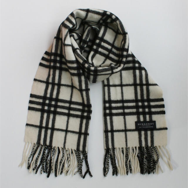BURBERRY - 【美品】Burberry London カシミア100% チェック マフラー