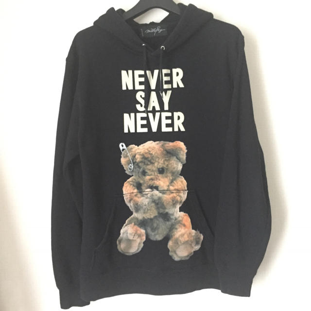 MILKBOY NEVER SAY NEVER クマパーカー