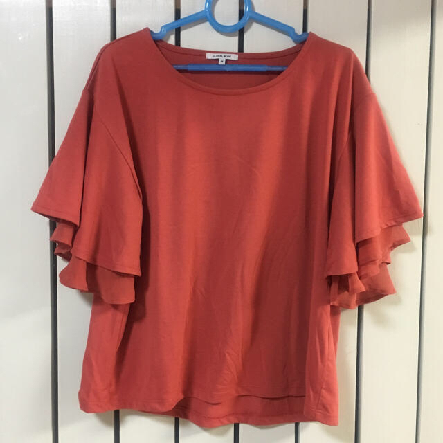 GLOBAL WORK(グローバルワーク)のグローバルワーク  フレアスリーブ レディースのトップス(Tシャツ(半袖/袖なし))の商品写真