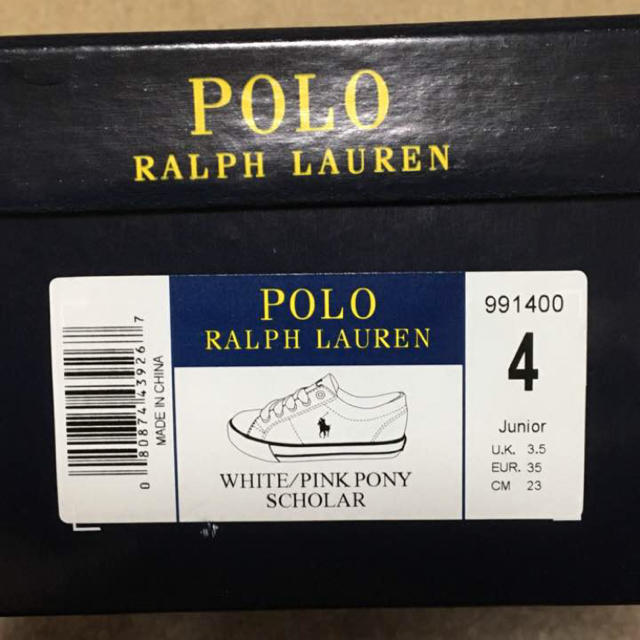 POLO RALPH LAUREN(ポロラルフローレン)の【綺麗】ポロ ラルフローレン★スニーカー レディースの靴/シューズ(スニーカー)の商品写真