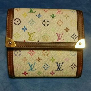 ルイヴィトン(LOUIS VUITTON)の【しょうご様専用】LV マルチカラー 折り財布(財布)