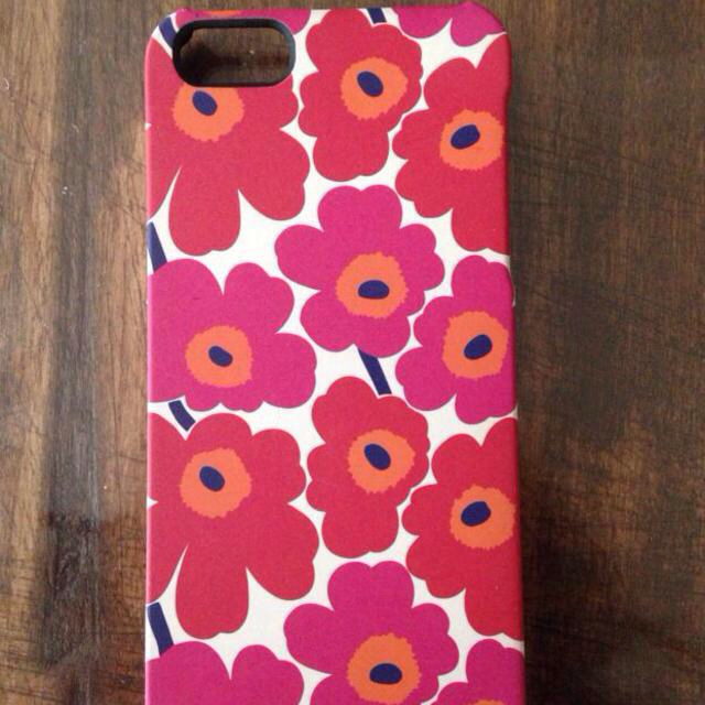 marimekko(マリメッコ)のiPhone5ケース♡マリメッコ スマホ/家電/カメラのスマホアクセサリー(モバイルケース/カバー)の商品写真